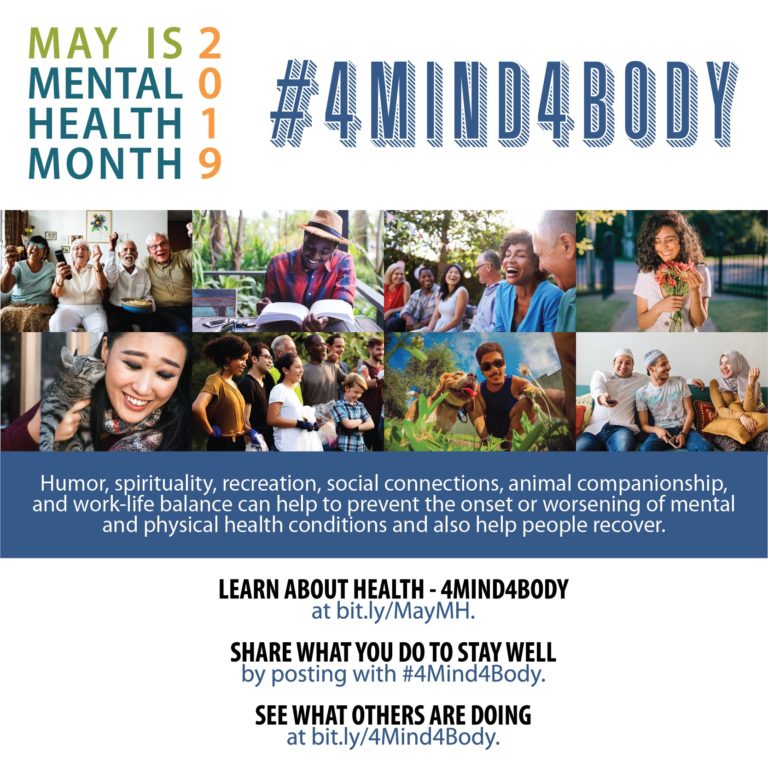 Mental Health Month 2019
